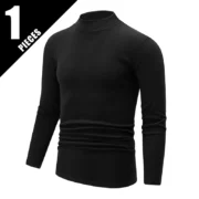 ⁦2/4 Piece Men's And Teenagers' Thermal Underwear Set Simple And Fashionable Long Sleeve Bottoming Shirt Elastic Waist Trousers P⁩ - الصورة ⁦10⁩
