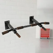 ⁦Wall-Mounted Pull Up Bars Dip Rack Station Push Fitness Dip Stand For Home Gym Body Workout Indoor Exercise⁩ - الصورة ⁦5⁩