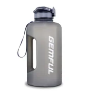 ⁦2.2 Liter Water Bottles with Straw Times to Drink Durable Sports Big Jug with Handle Leakproof BPA Free Reusable for Adults⁩ - الصورة ⁦8⁩